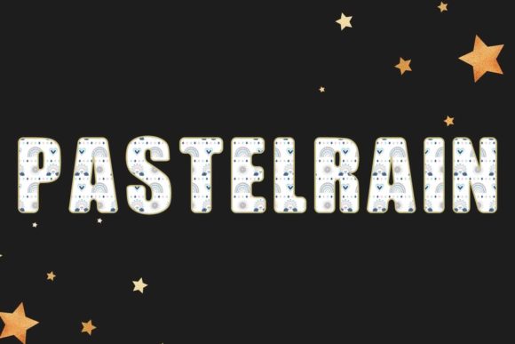 Adding Playful Charm with the Pastelrain Font
