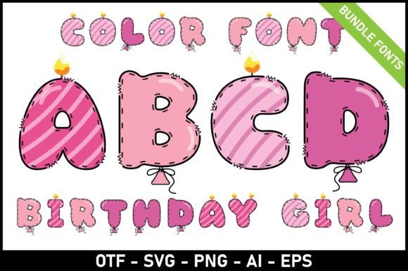 Birthday Girl: Capturing Playful Elegance in Modern Typography