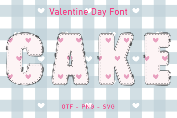 Cake: A Hand-Drawn Color Font for Sweet Designs
