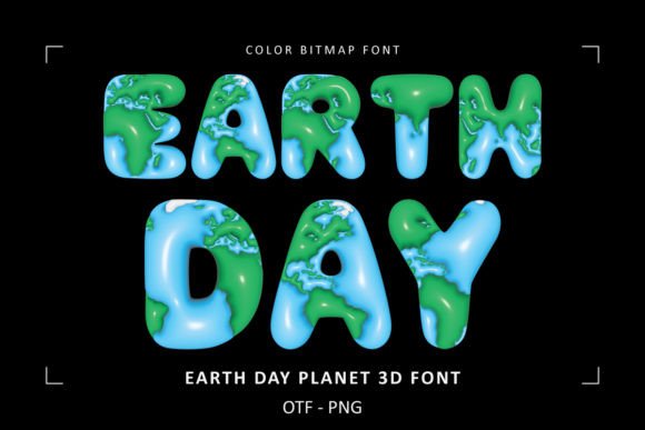 Celebrate Earth Day with a Font That Pops