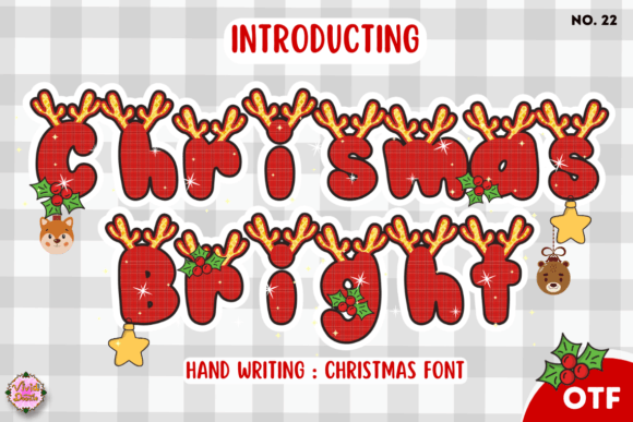 Christmas Bright: A Festive Font for Seasonal Projects