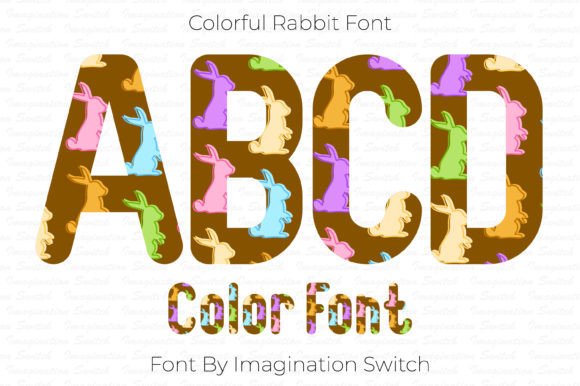 Colorful Rabbit: A Vibrant Typeface for Bold Creators