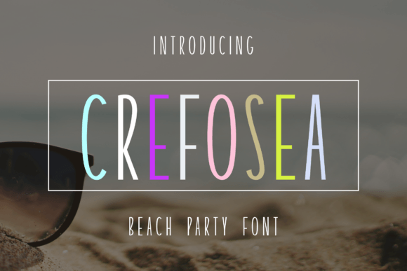 Crefosea: The Font That Captures Coastal Calm