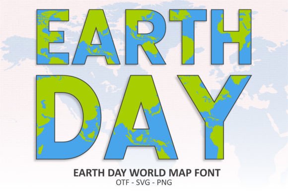 Earth Day World Map: Designing with Purpose
