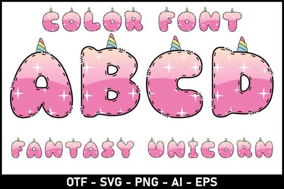 Fantasy Unicorn: A Font for Whimsical and Magical Designs