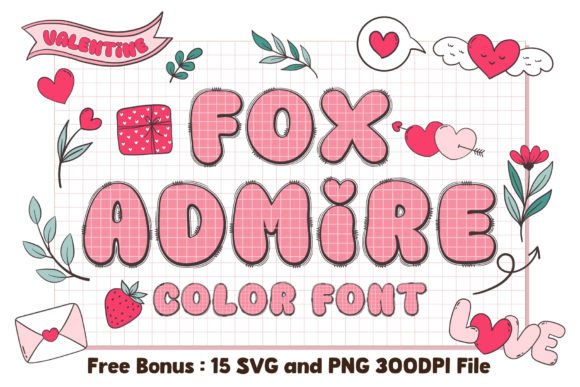 Fox Admire: Crafting Warmth with a Playful Color Font
