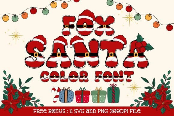 Fox Santa: Infusing Holiday Cheer into Every Letter