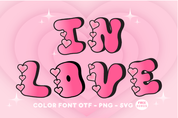 In Love: Where Passionate Design Meets Playful Typography