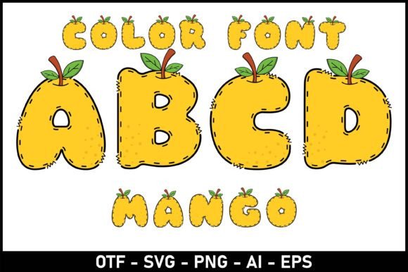 Mango: A Playful Font for Invitations, Posters, and More