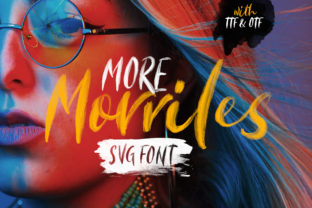 Morriles: A Realistic SVG Handwriting Font for Authentic Designs