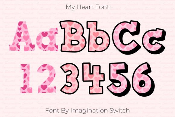 My Heart: The Color Font That Brings Your Designs to Life
