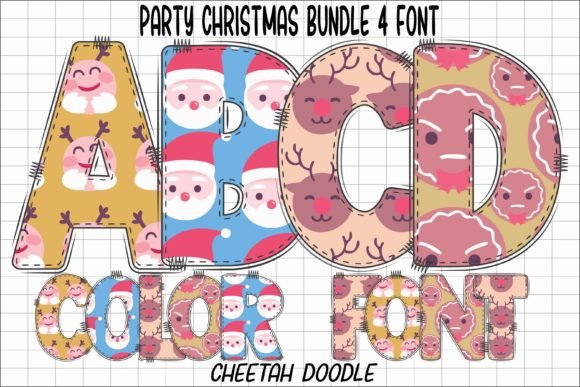 Party Christmas: A Festive Font for Holiday Projects