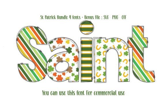 Saint: A Festive Typeface for St. Patrick's Day Designs