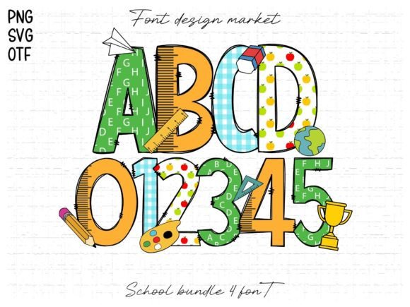 School: The Chunky Display Font for Authentic Design