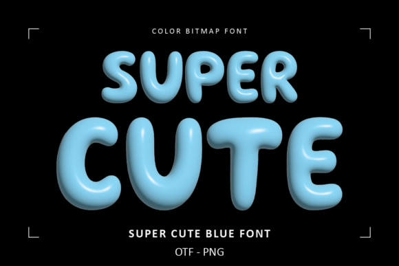 Super Cute: The Color Font That Brings Cheerful Energy to Your Designs