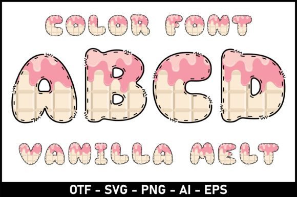 Vanilla Melt: A Font for Playful, Artistic Designs